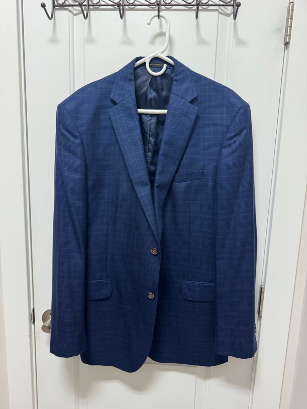 Jos. A. Bank Blue Windowpane Sport Coat